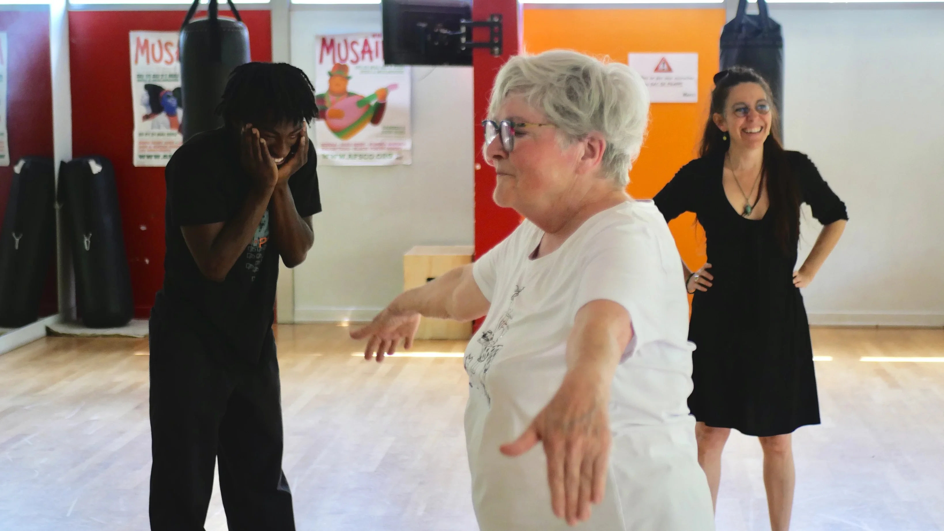 Avec les adultes seniors du CSC AFSCO